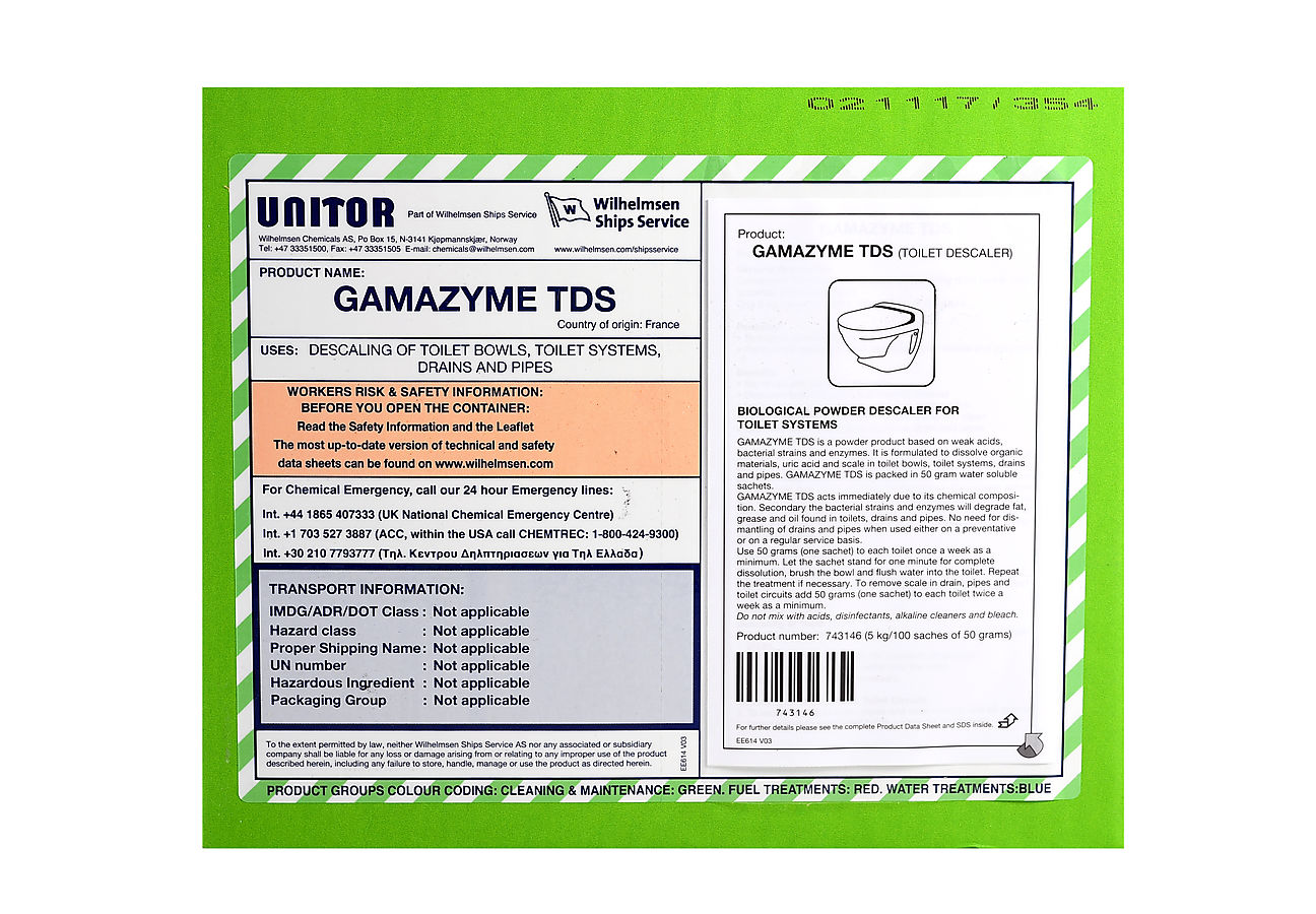 GAMAZYME TDS 5 KG BLUE SACH W/MINT