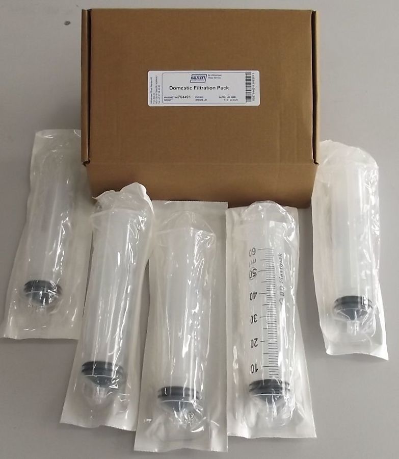FILTRATION PACK FOR LEGIONELLA KIT (5 X60 ML SYRINGES)
