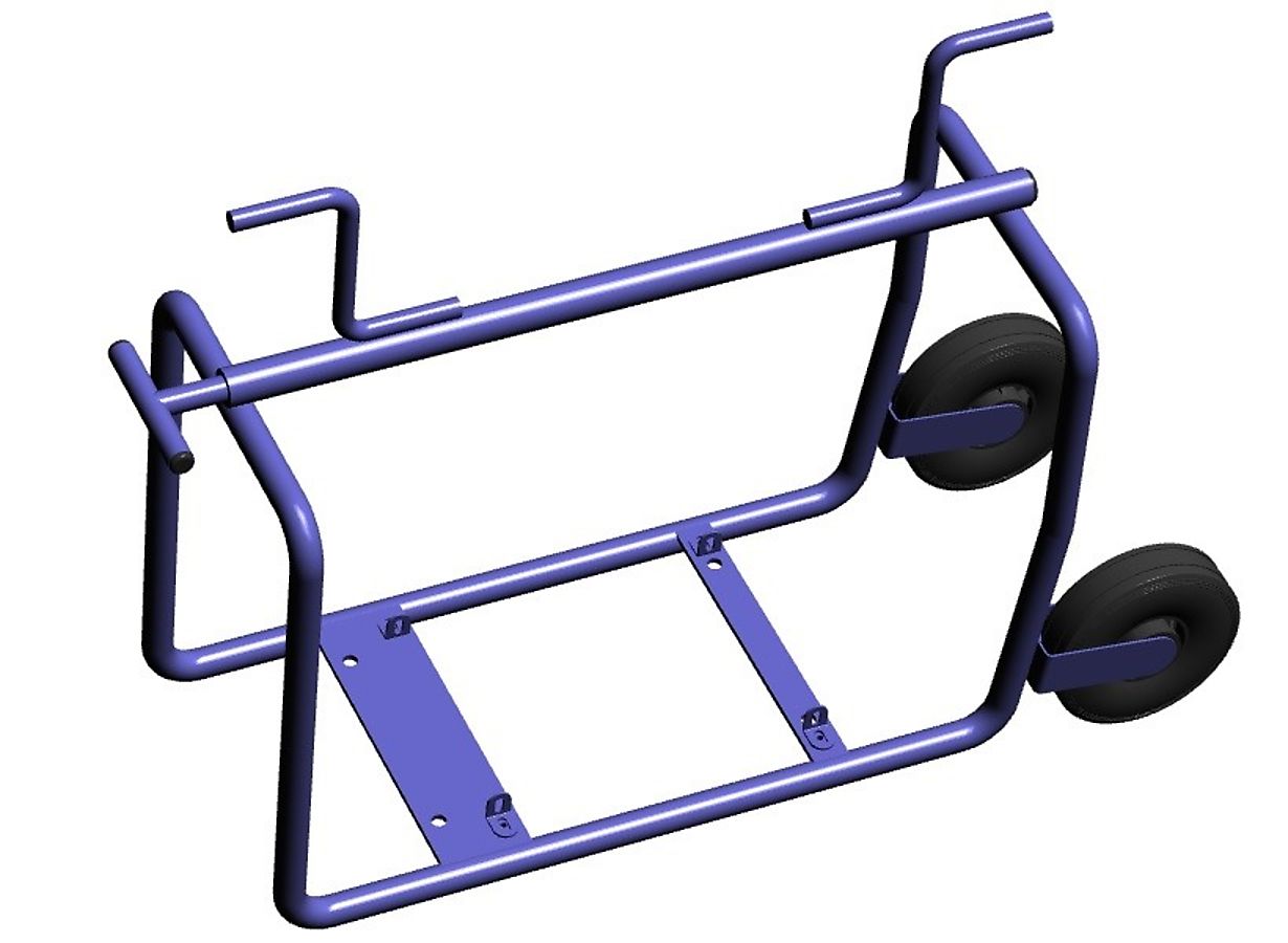 SKID TROLLEY FOR PLASMA AND WELDING