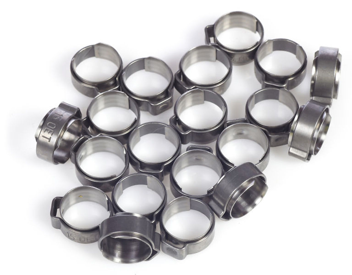 CLAMP 1 EAR 17,1-20,0MM OD HOSE (20PCS)