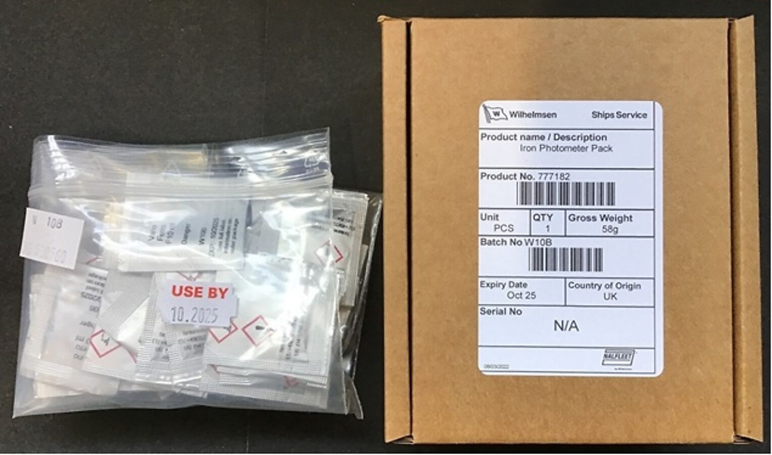 IRON PHOTOMETER MO404 0-2 PPM.