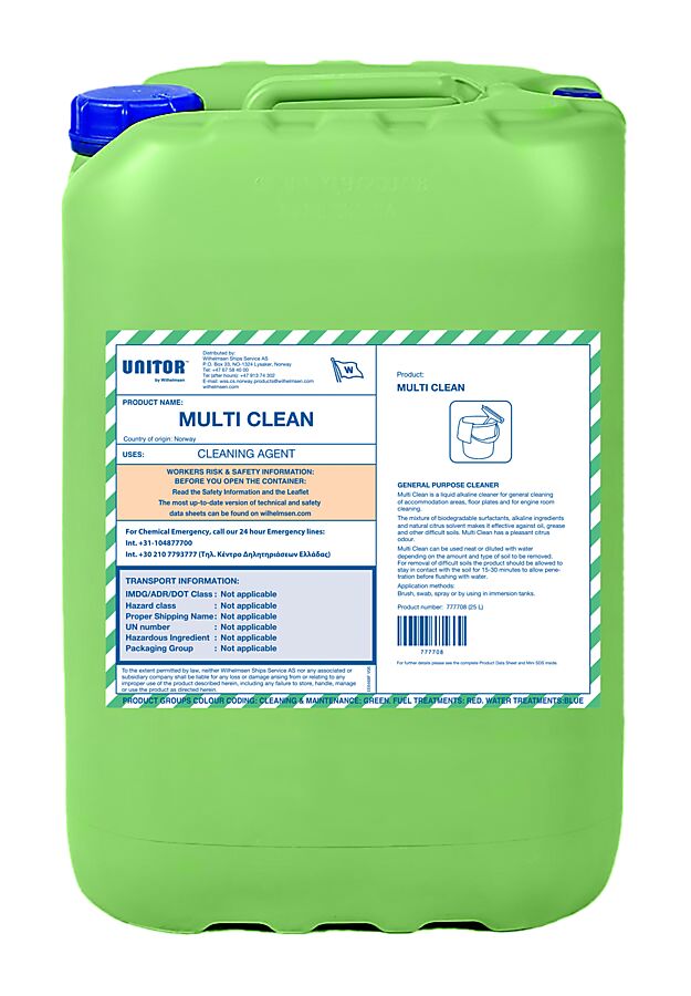 MULTI CLEAN 25 LTR