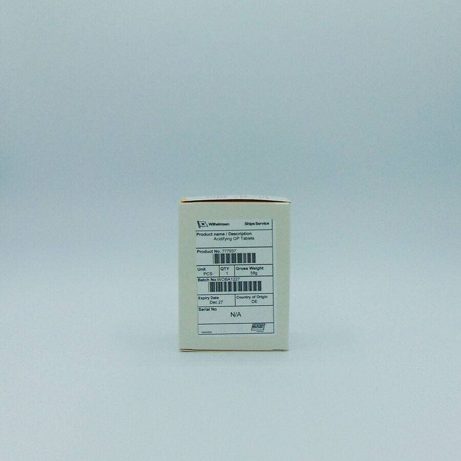 ACIDIFYING GP TABLETS(CHLORINE)