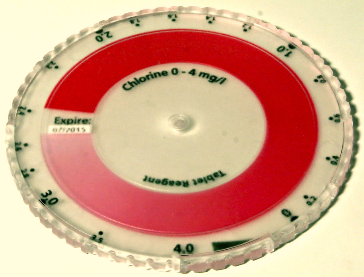 CHECKIT FREE CHLORINE DISC