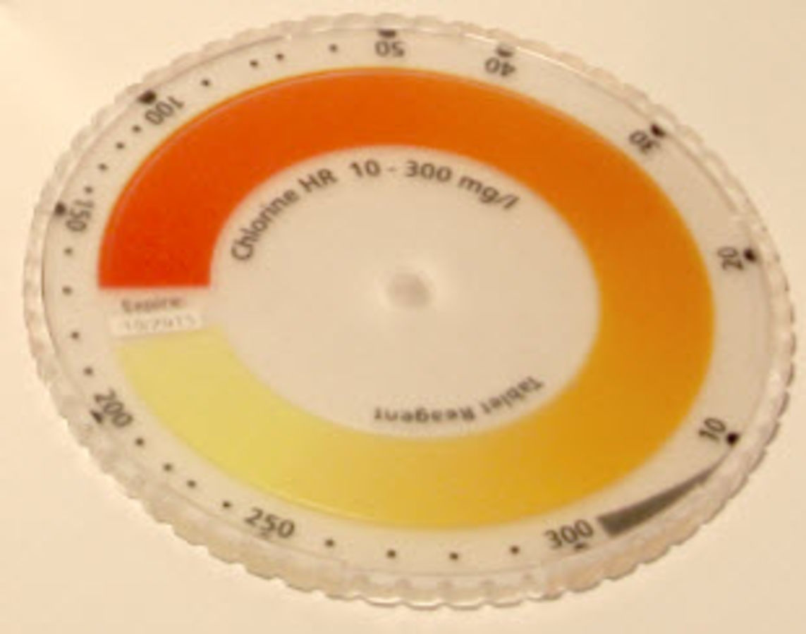 CHECKIT HIGH RANGE CHLORINE DISC