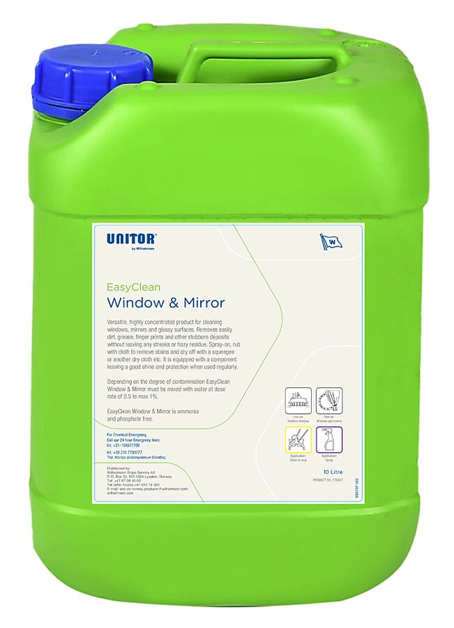 EASYCLEAN WINDOW & MIRROR 10LTR