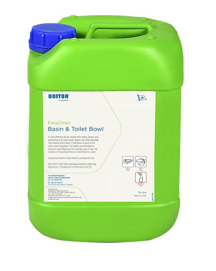 EASYCLEAN BASIN AND TOILET BOWL 10 LTR CAN